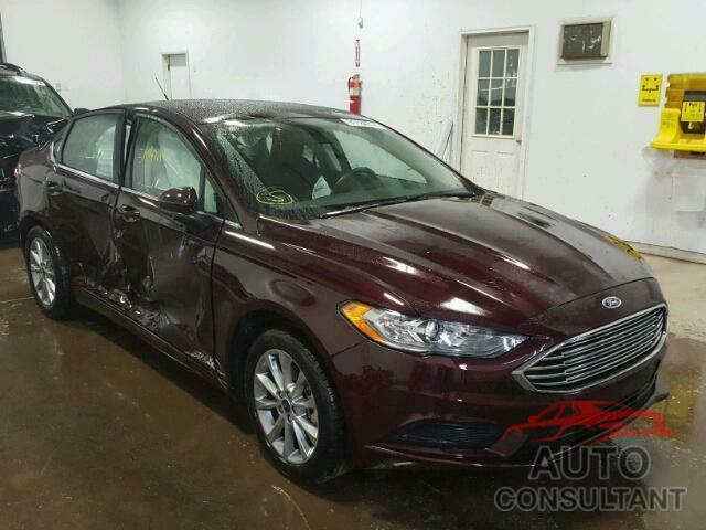 FORD FUSION 2017 - 3FA6P0H73HR321751