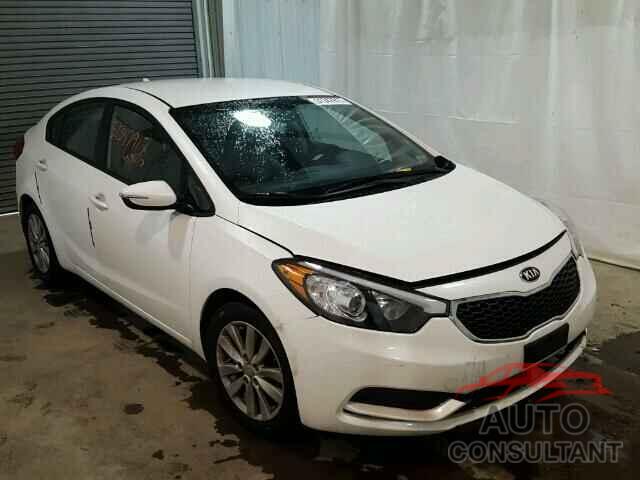 KIA FORTE 2016 - KNAFX4A67G5439318