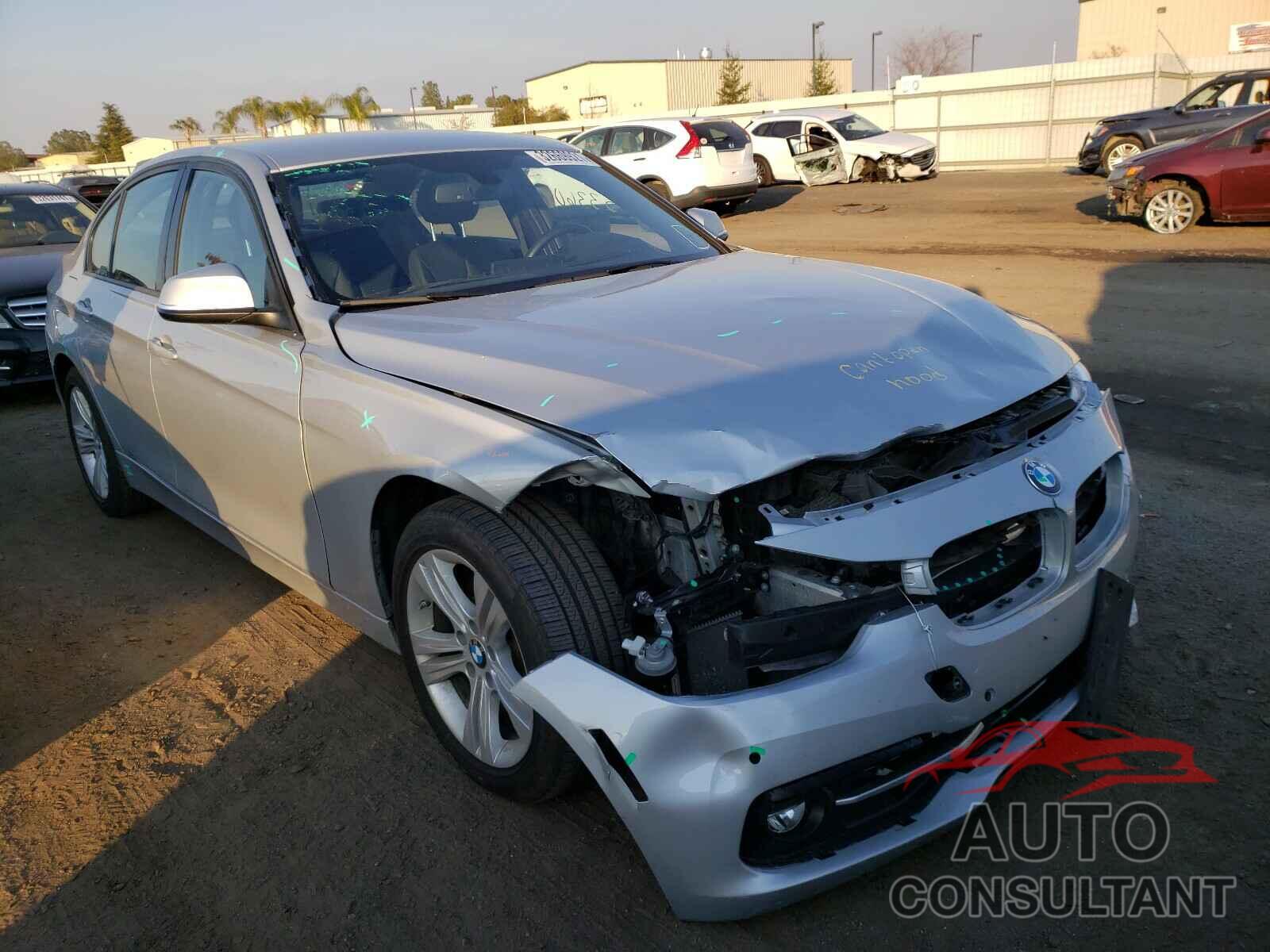 BMW 3 SERIES 2016 - WBA8E9G57GNT45515