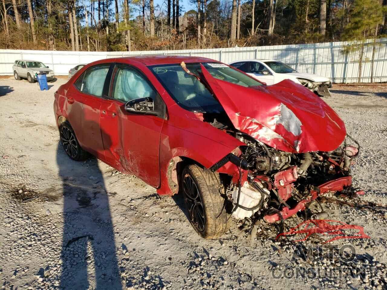 TOYOTA COROLLA 2016 - 2T1BURHE4GC538511