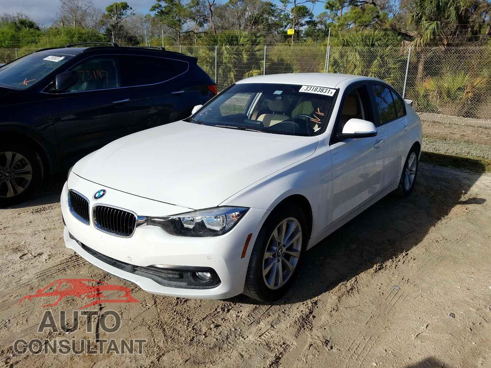 BMW 3 SERIES 2017 - WBA8E1G38HNU15573