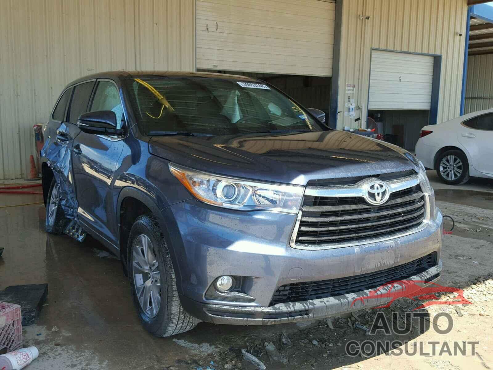 TOYOTA HIGHLANDER 2015 - 5TDZKRFH3FS066910