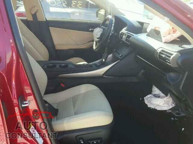 LEXUS IS250 2015 - JTHBF1D24F5059975