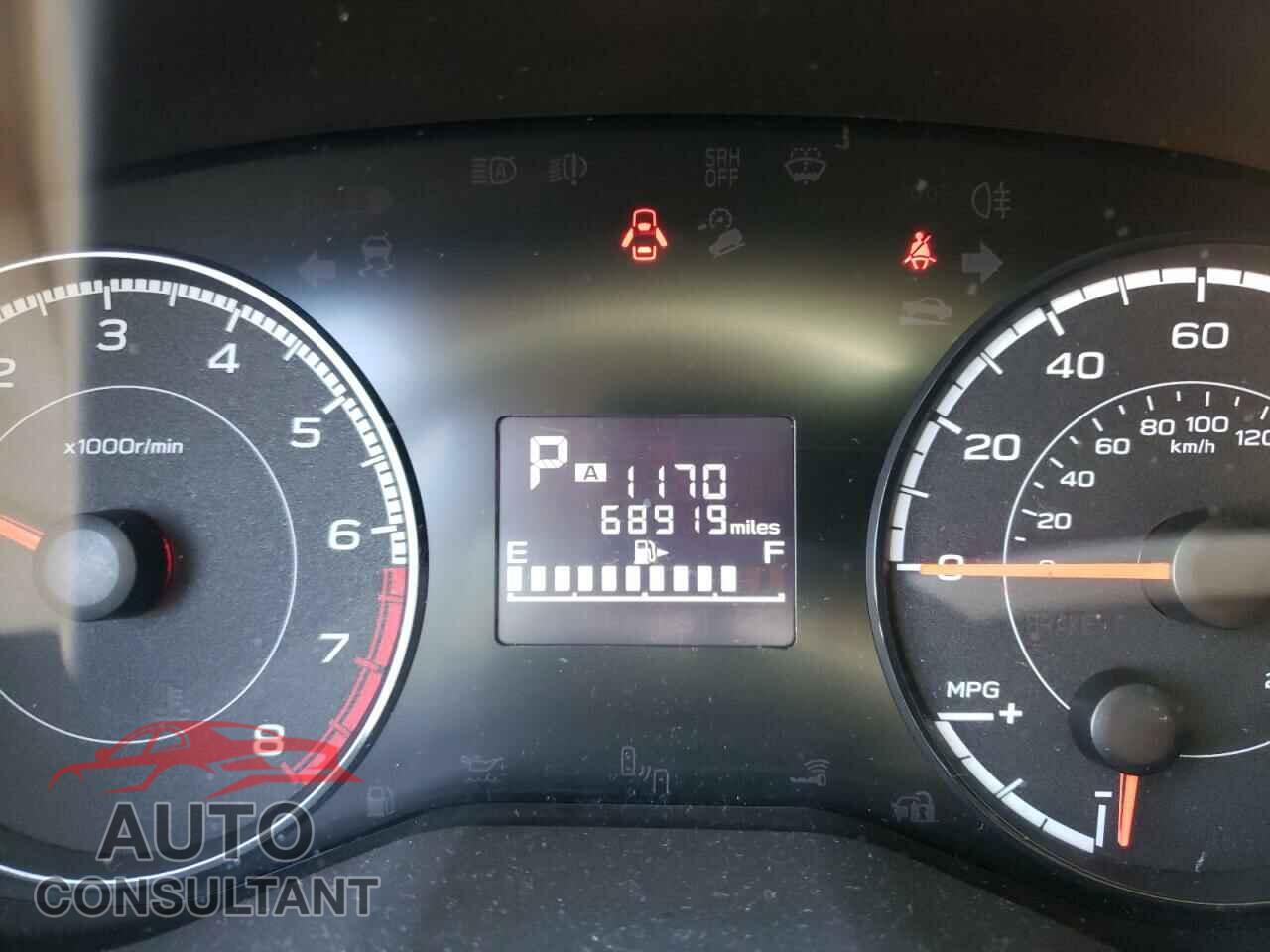SUBARU IMPREZA 2017 - 4S3GTAB61H3710452