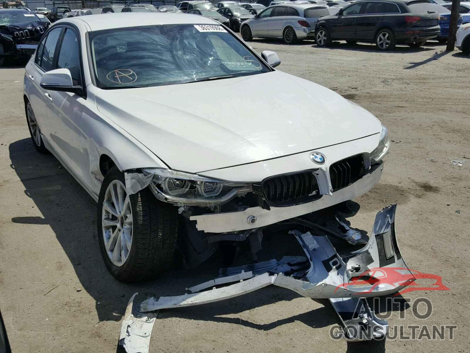 BMW 3 SERIES 2017 - WBA8E1G33HNU17523