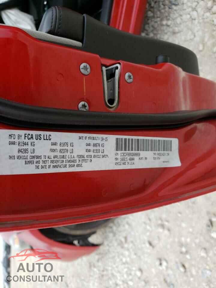 DODGE DART 2016 - 1C3CDFBB9GD608058