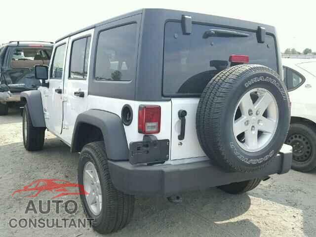 JEEP WRANGLER 2017 - 1C4BJWDG3HL529842