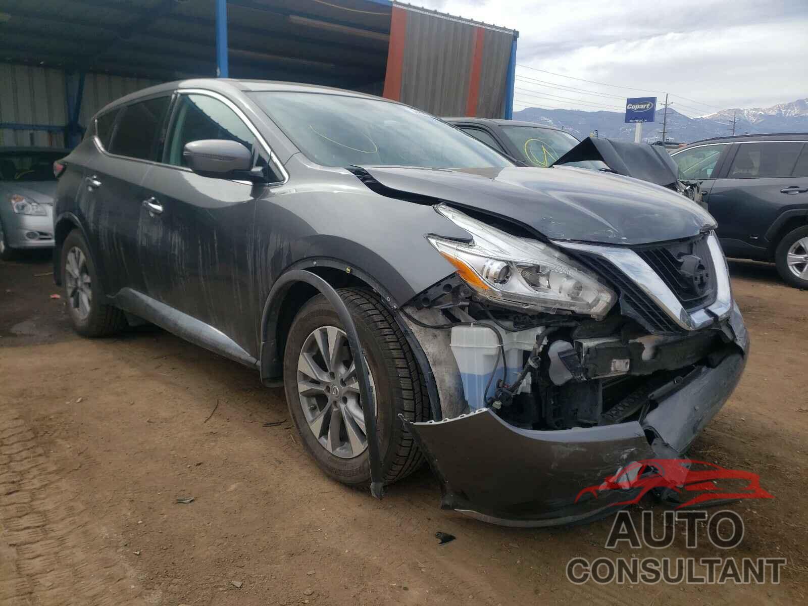 NISSAN MURANO 2016 - 5N1AZ2MH6GN166795