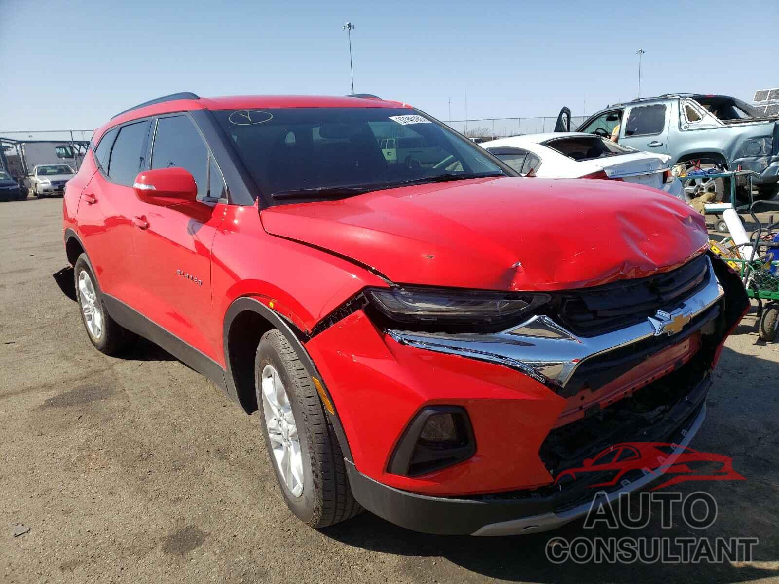 CHEVROLET BLAZER 2020 - 3GNKBCRS4LS548435