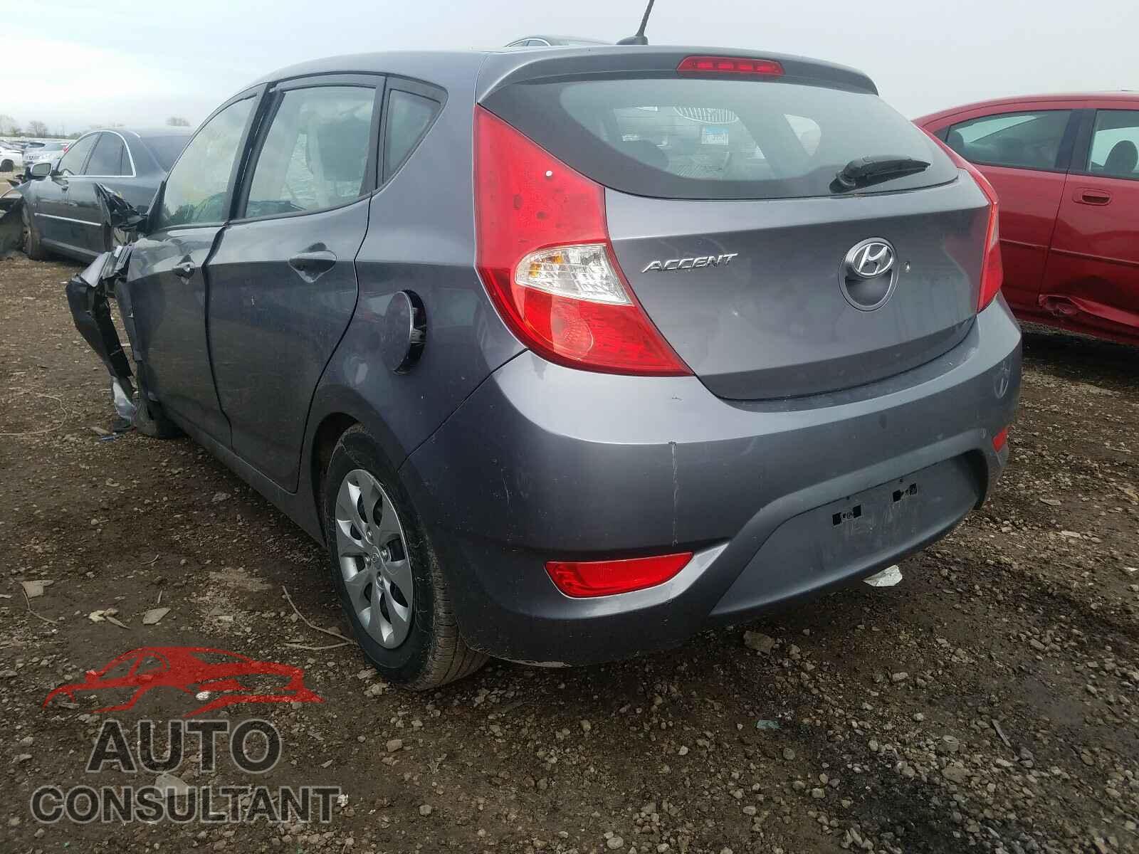 HYUNDAI ACCENT 2017 - KMHCT5AE2HU311487