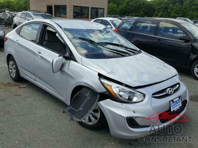 HYUNDAI ACCENT 2016 - KMHCT4AE4GU122333