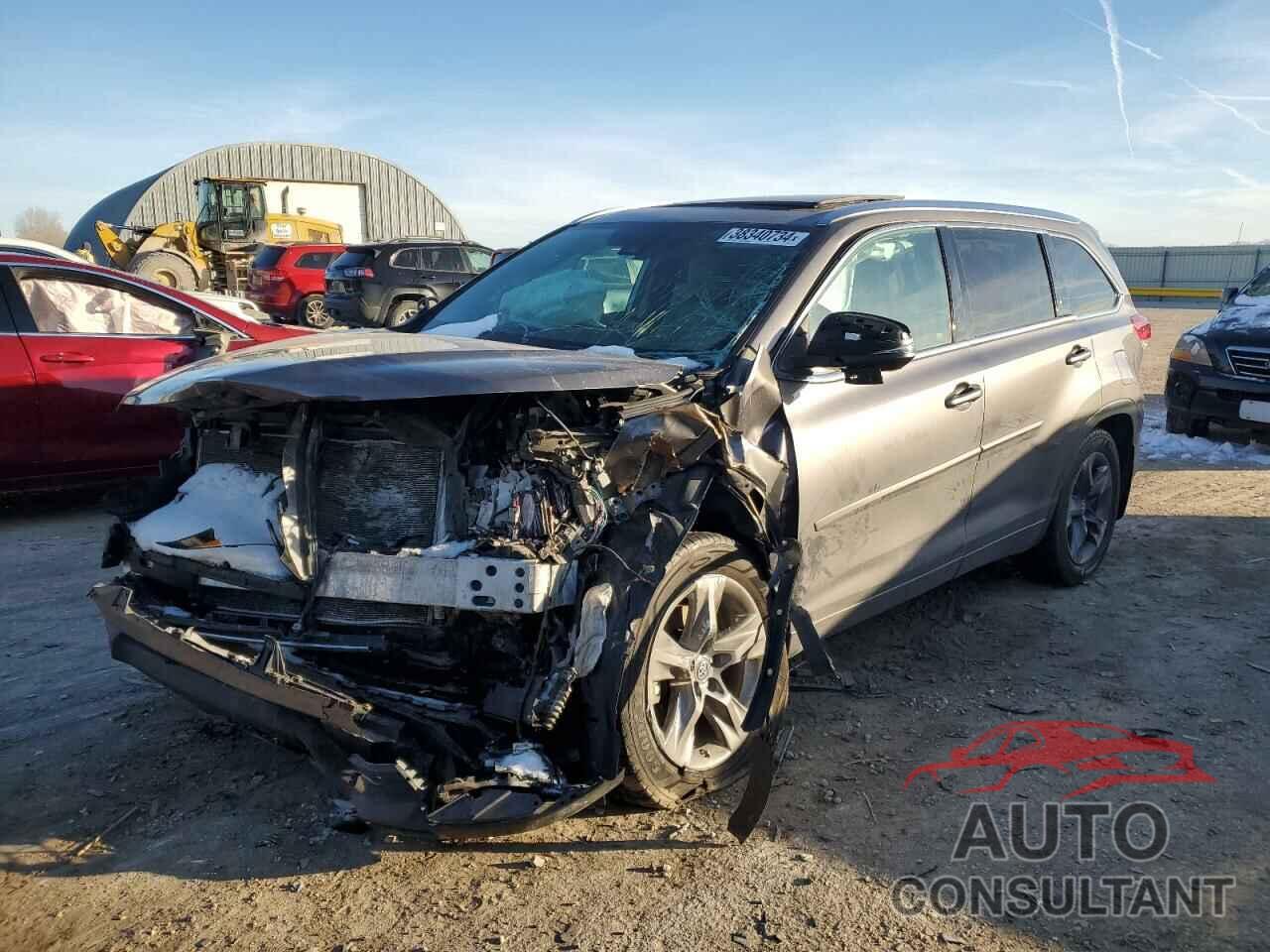 TOYOTA HIGHLANDER 2019 - 5TDDZRFH7KS706696