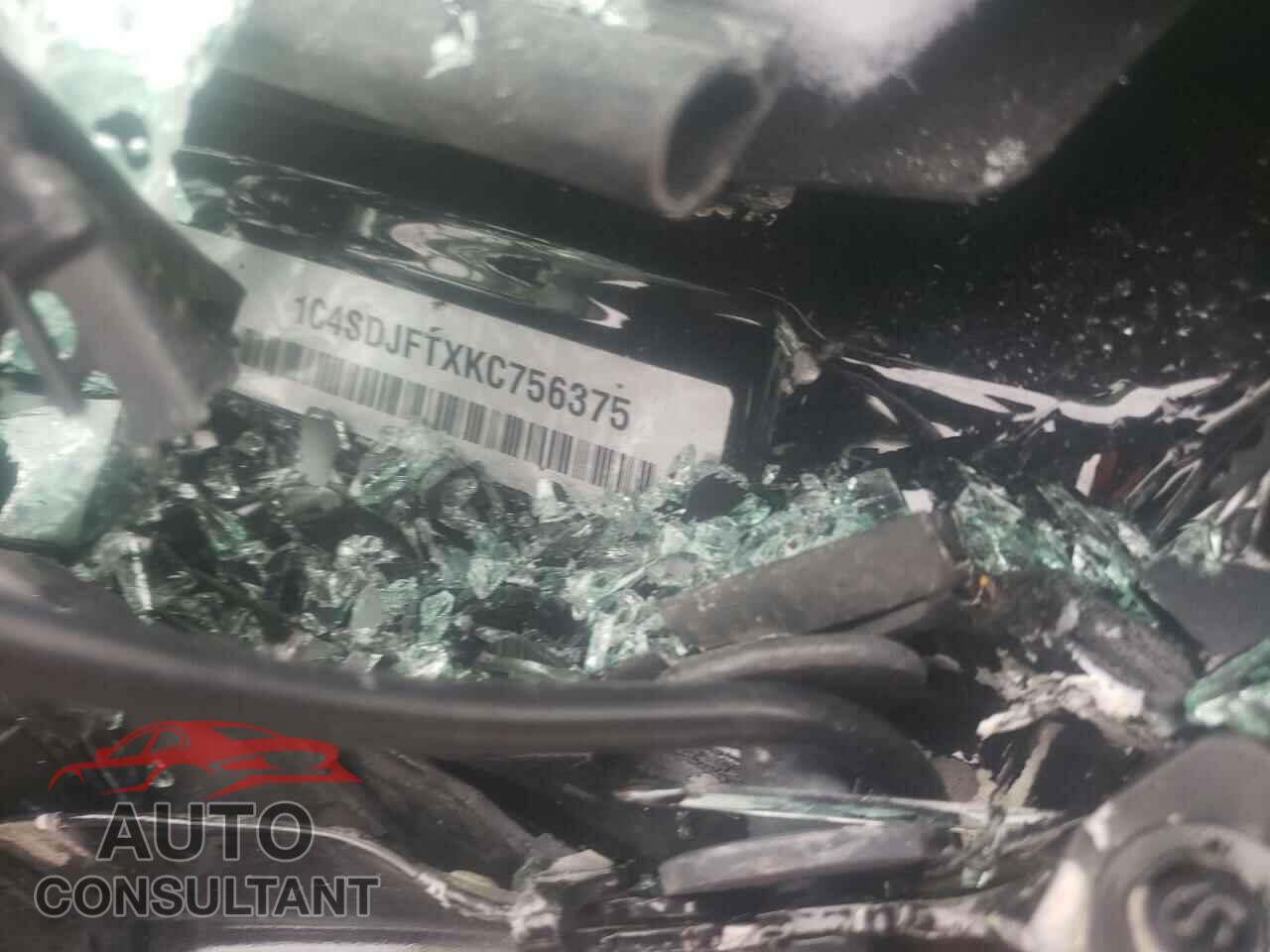 DODGE DURANGO 2019 - 1C4SDJFTXKC756375