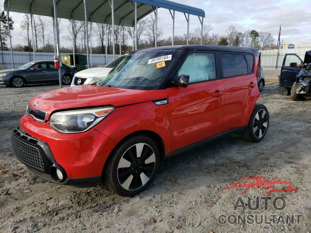 KIA SOUL 2016 - KNDJP3A55G7307788