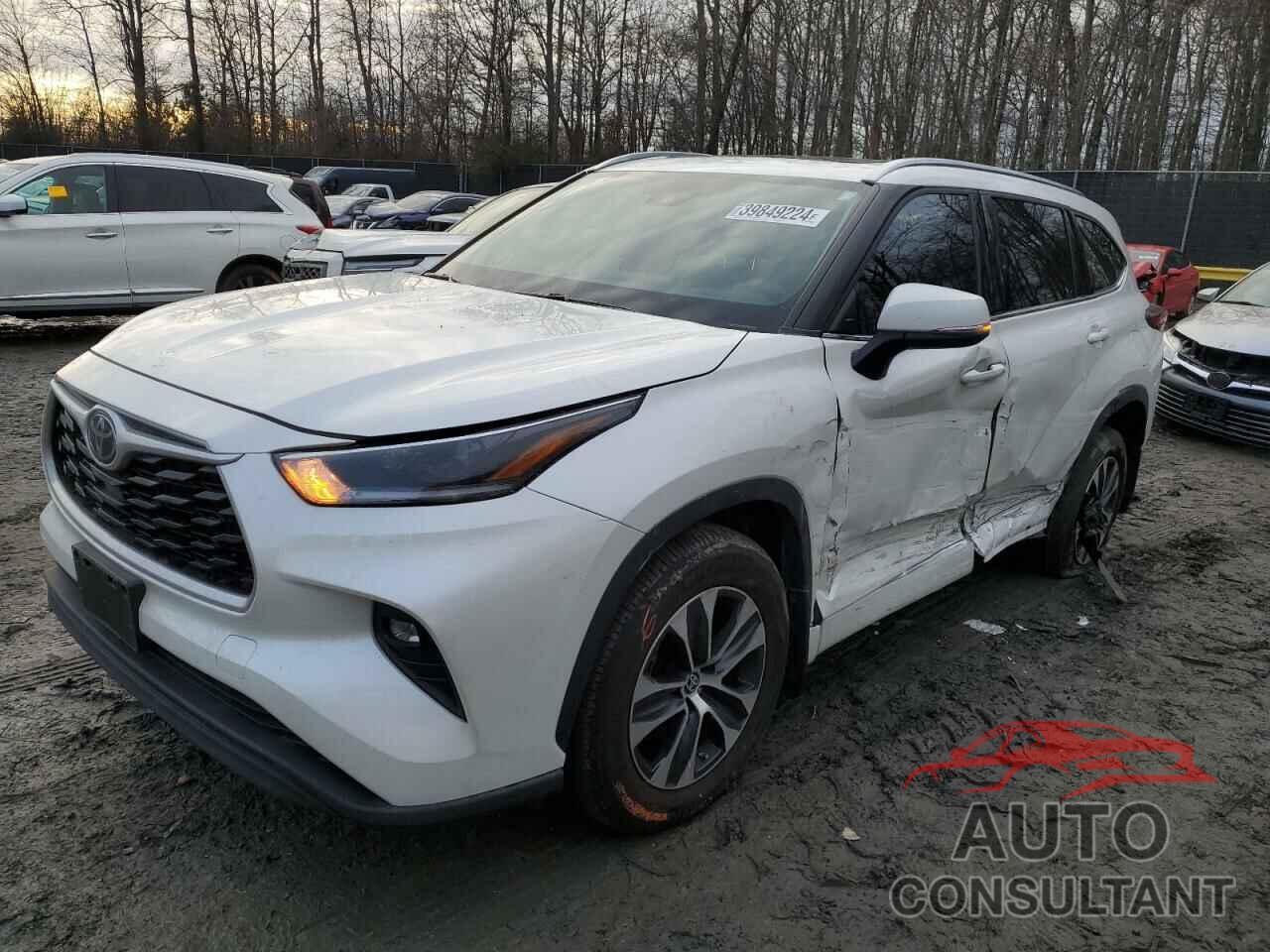 TOYOTA HIGHLANDER 2021 - 5TDGZRBH1MS141786