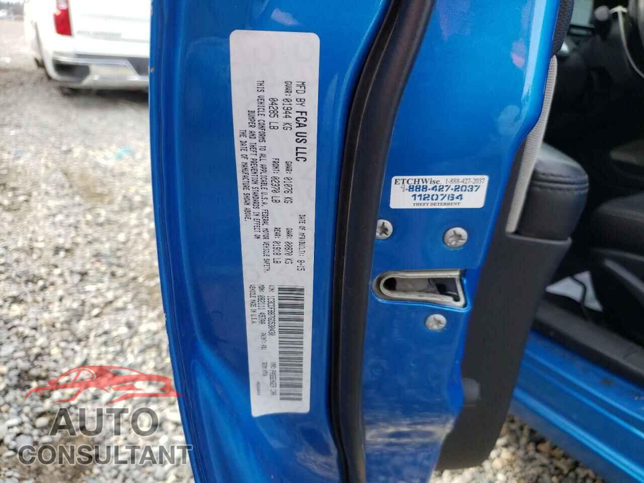 DODGE DART 2016 - 1C3CDFBB7GD530430