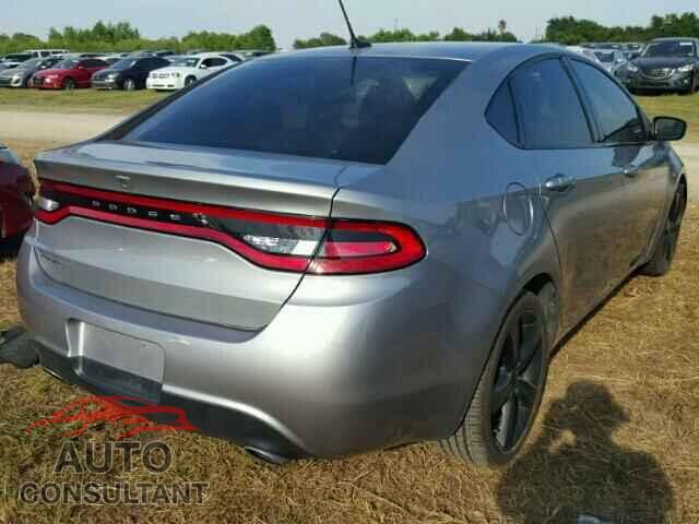 DODGE DART 2015 - 1C3CDFBB0FD119580