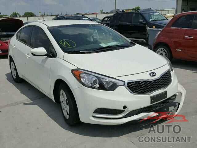 KIA FORTE 2016 - KNAFK4A6XG5576932