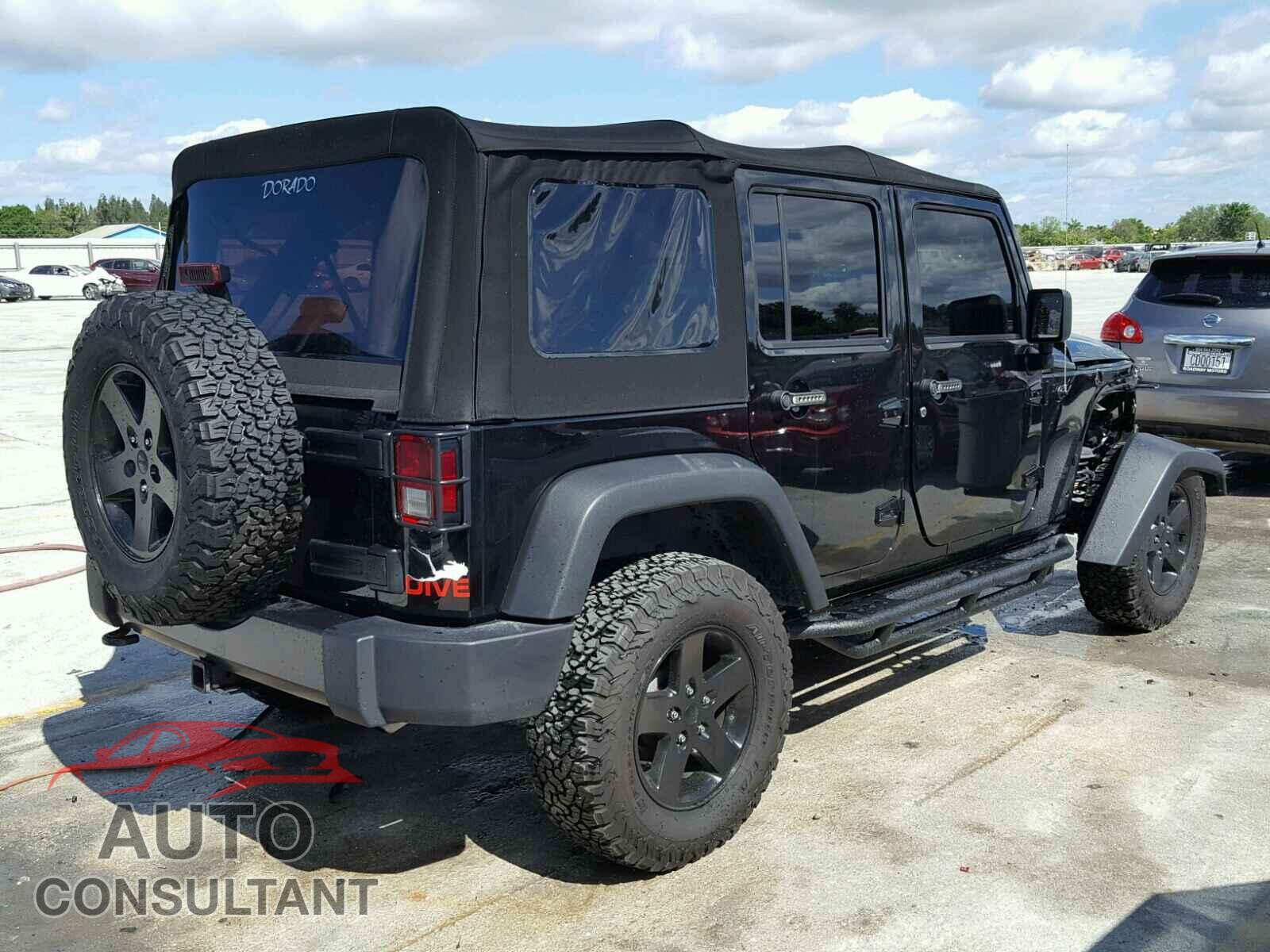 JEEP WRANGLER 2017 - 1C4BJWDG3HL673309