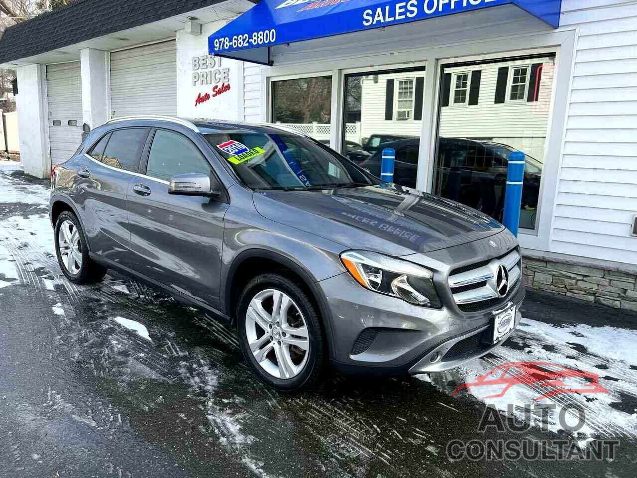 MERCEDES-BENZ GLA-CLASS 2016 - WDCTG4EB9GJ244514