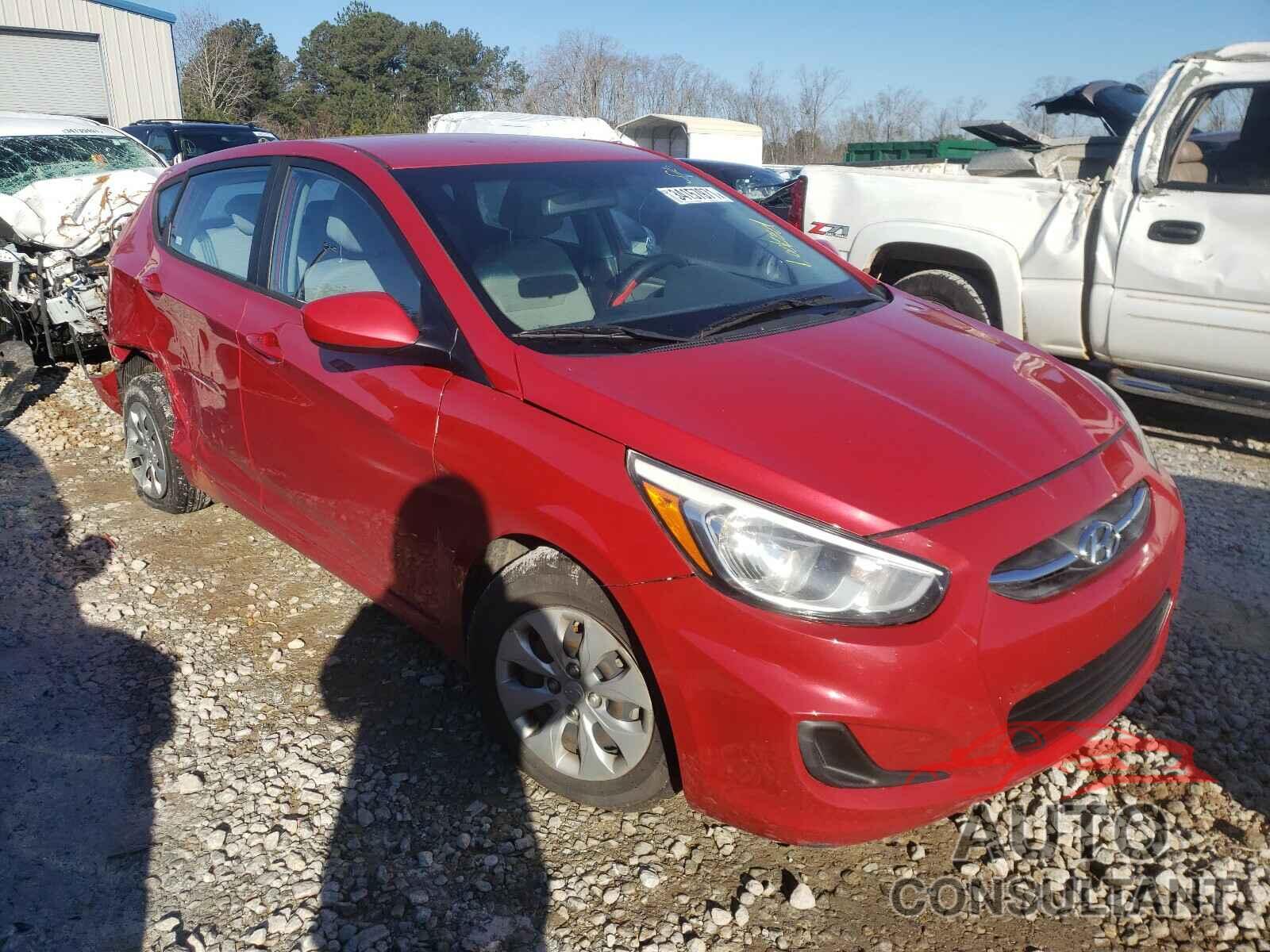 HYUNDAI ACCENT 2016 - KMHCT5AE4GU290656