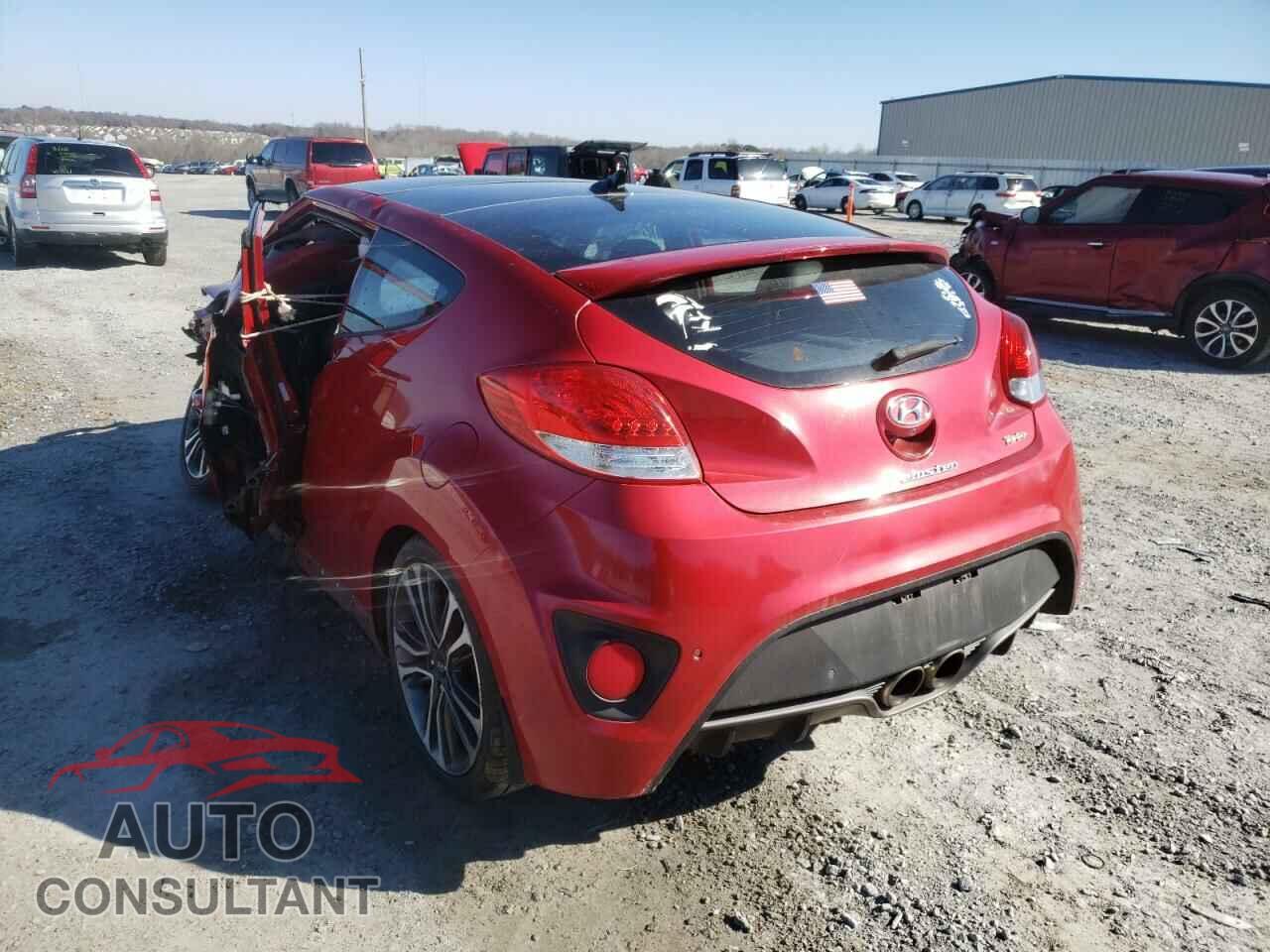 HYUNDAI VELOSTER 2016 - KMHTC6AE8GU264308