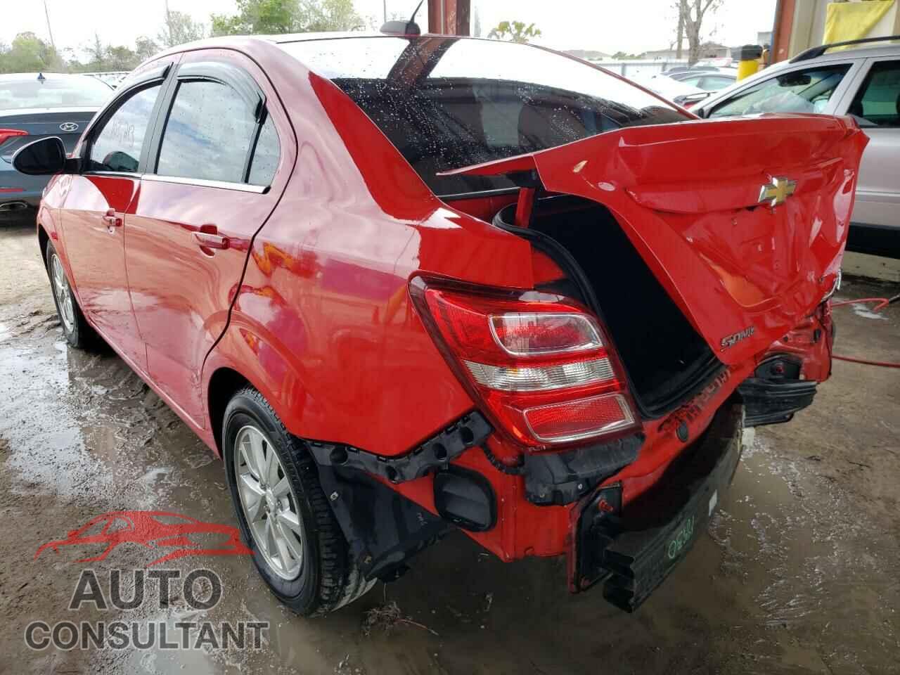 CHEVROLET SONIC 2017 - 1G1JD5SG8H4125986