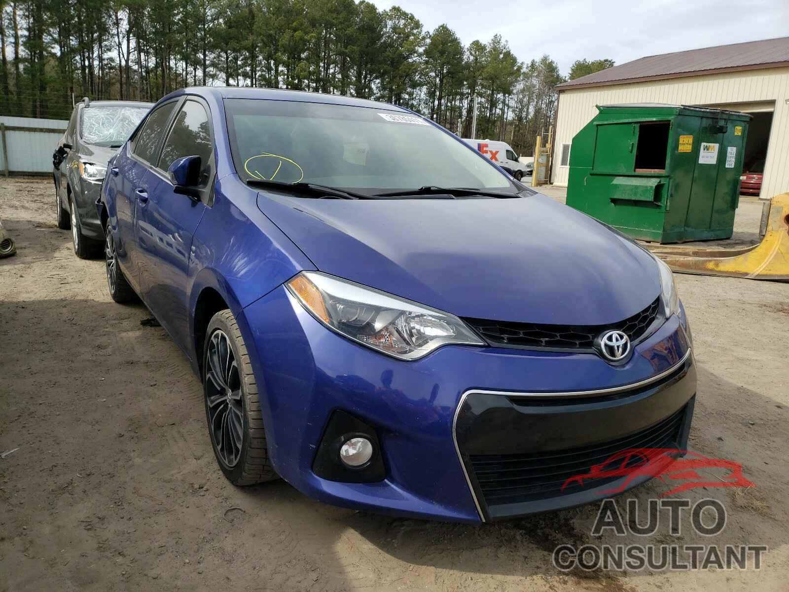 TOYOTA COROLLA 2016 - 2T1BURHEXGC486589