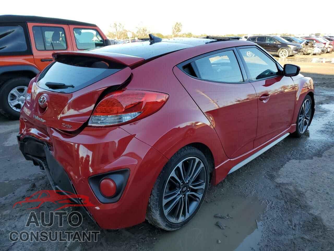 HYUNDAI VELOSTER 2017 - KMHTC6AE8HU308518