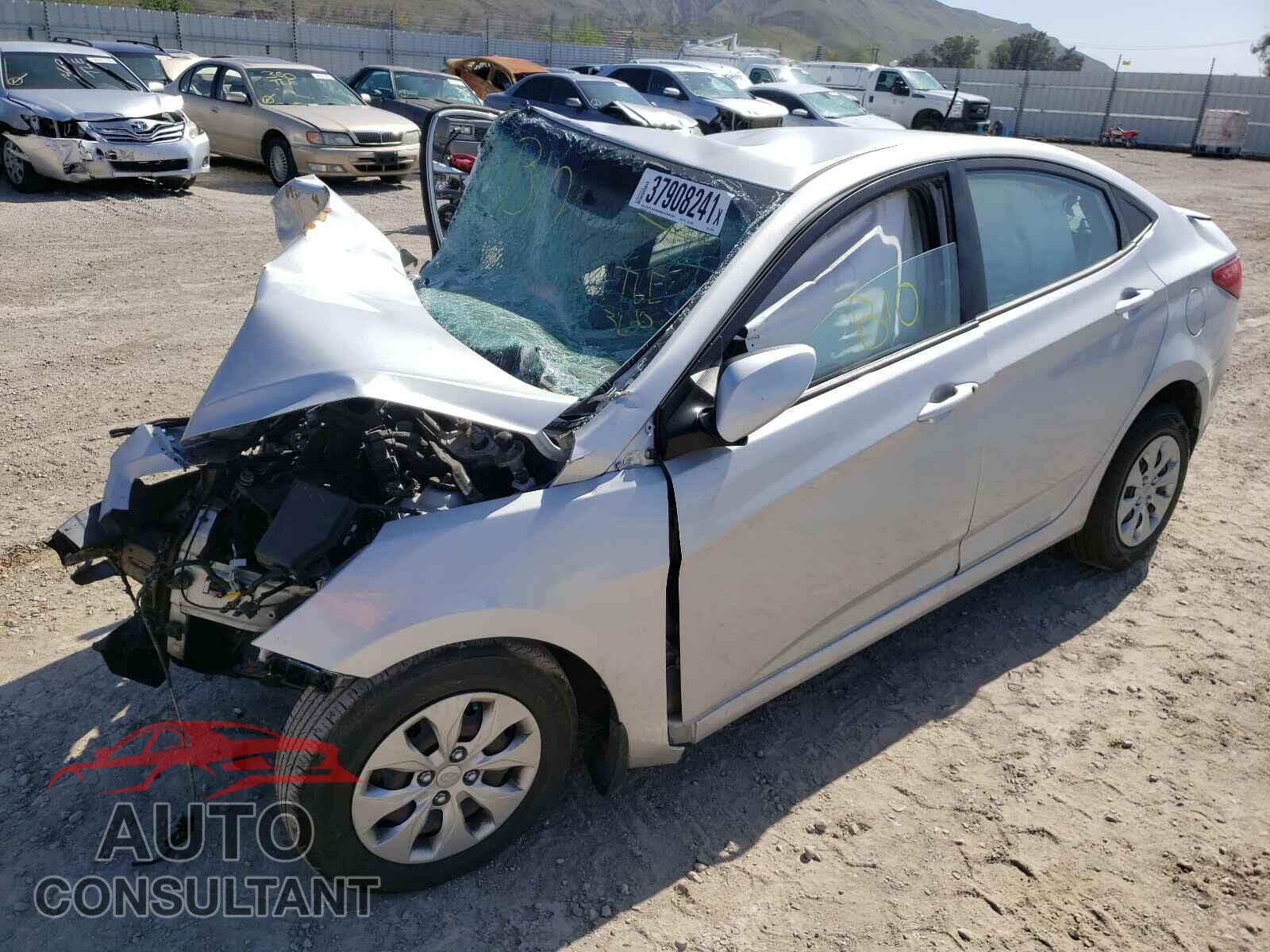 HYUNDAI ACCENT 2016 - KMHCT4AE7GU161160