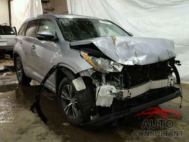 TOYOTA HIGHLANDER 2016 - 5TDJKRFHXGS233729
