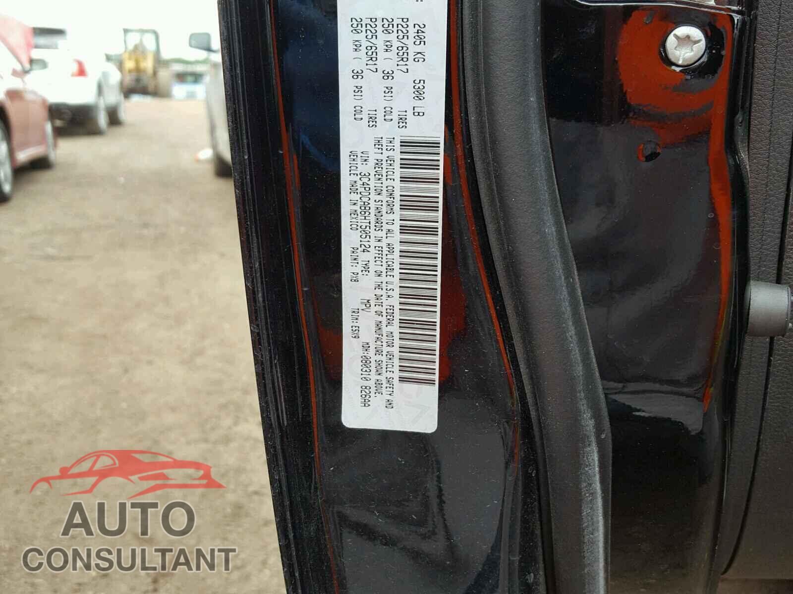 DODGE JOURNEY 2017 - 3C4PDCAB6HT505124