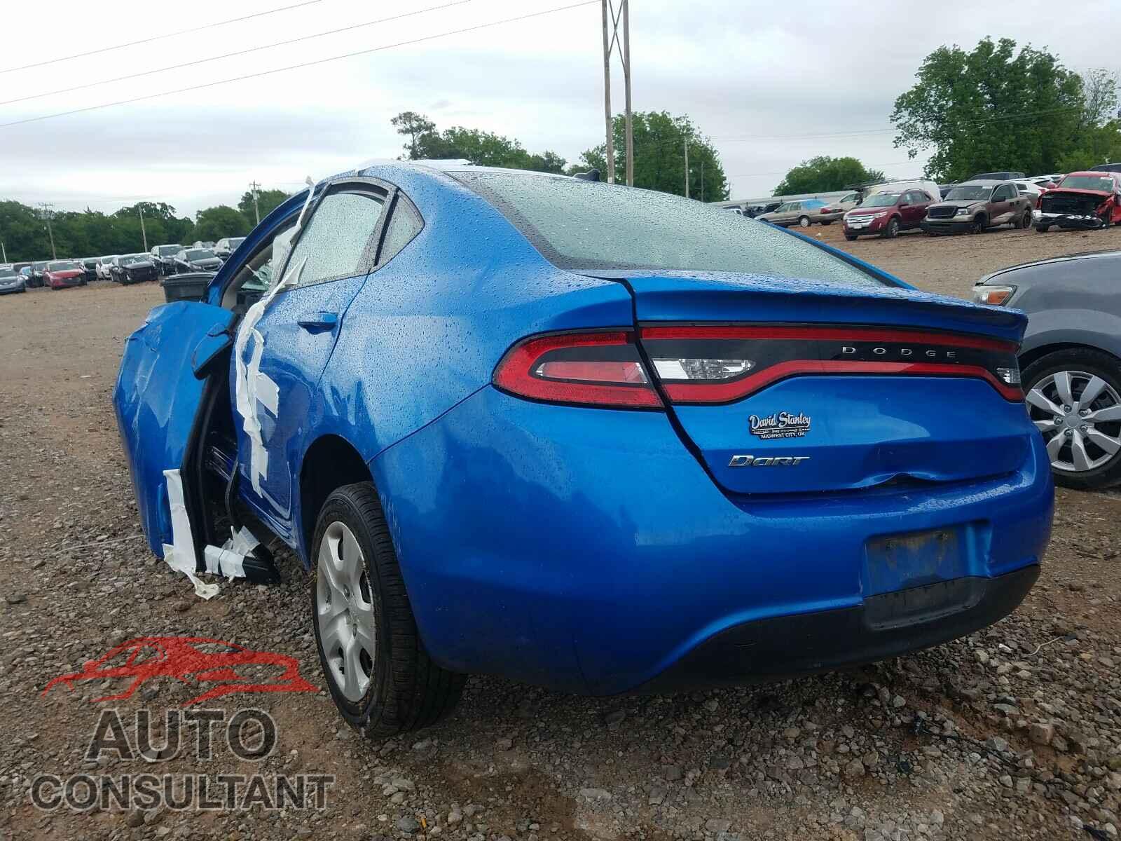 DODGE DART 2016 - 1C3CDFAA3GD539909