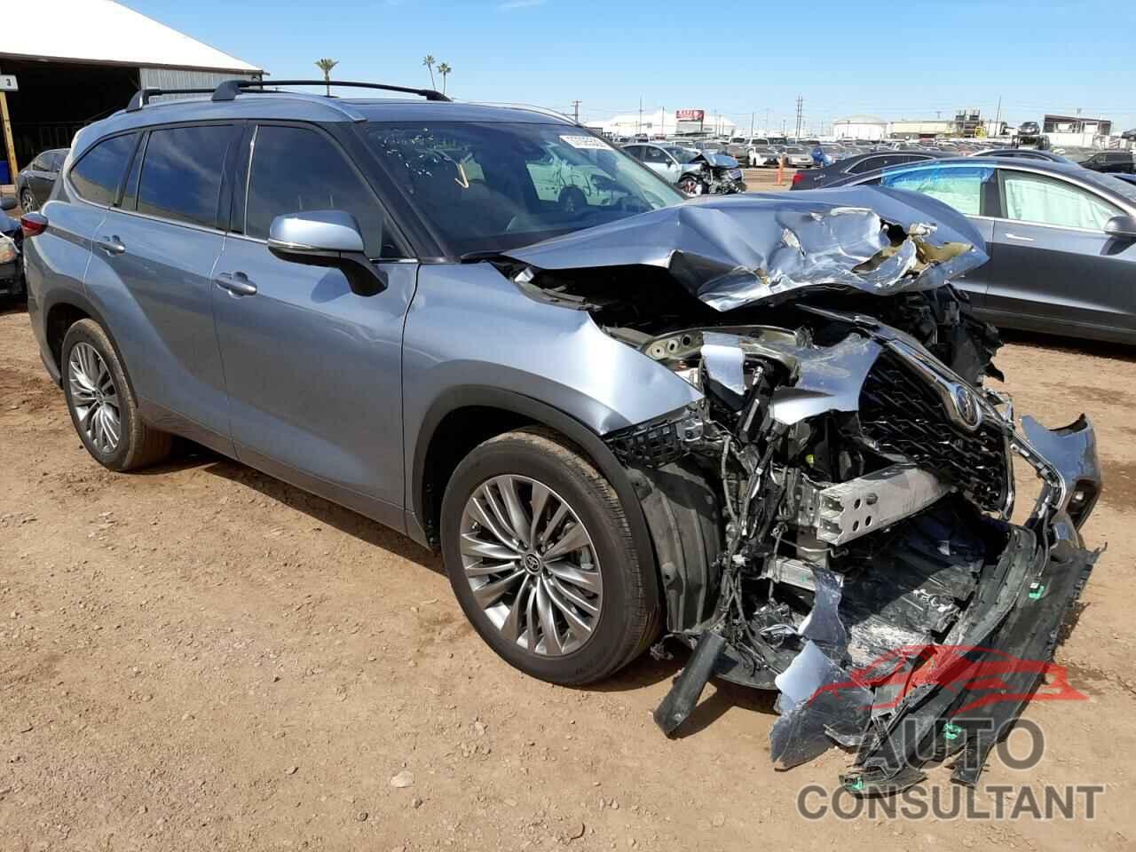 TOYOTA HIGHLANDER 2021 - 5TDFZRAH8MS038023