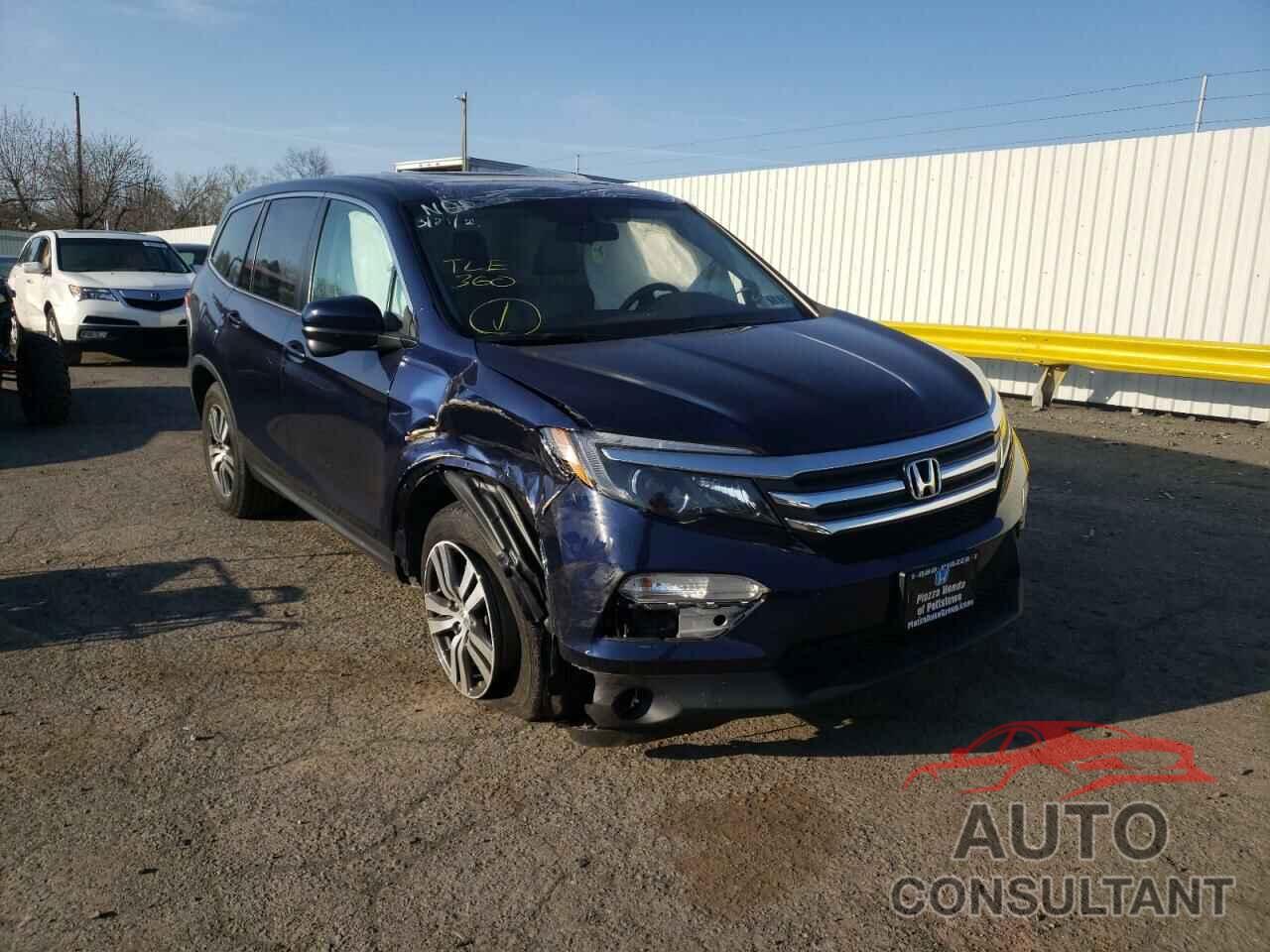 HONDA PILOT 2016 - 5FNYF6H80GB124036