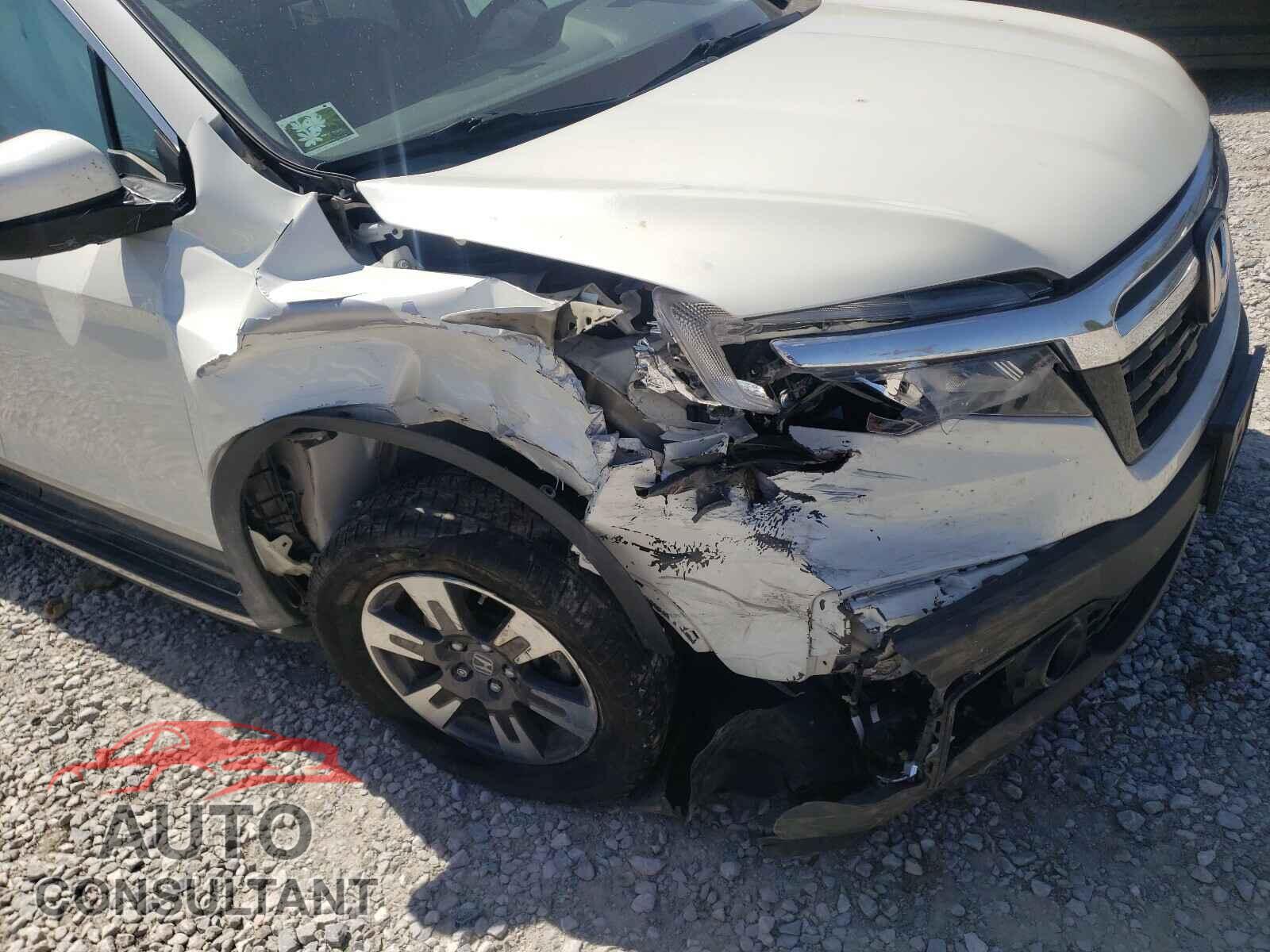 HONDA RIDGELINE 2017 - 5FPYK3F58HB010829