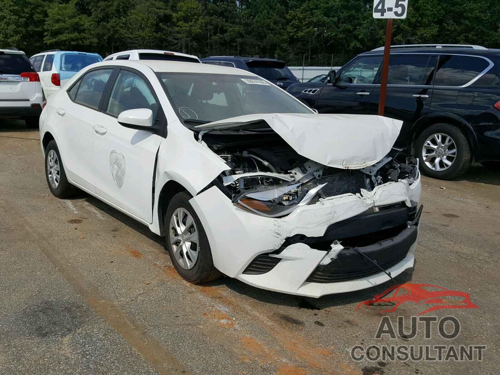 TOYOTA COROLLA 2016 - 2T1BURHE4GC494283