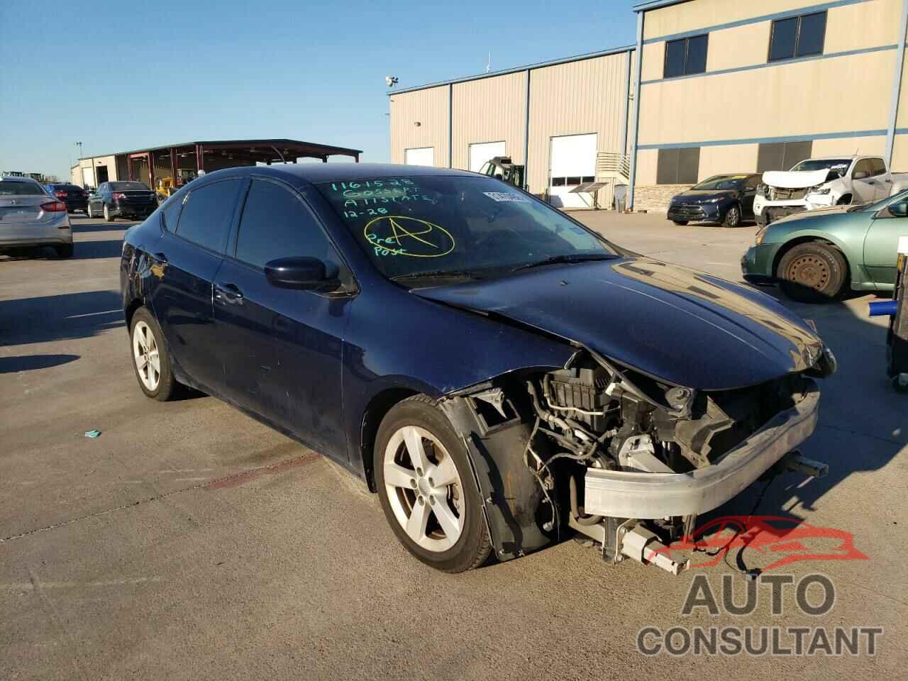 DODGE DART 2016 - 1C3CDFBB4GD660987