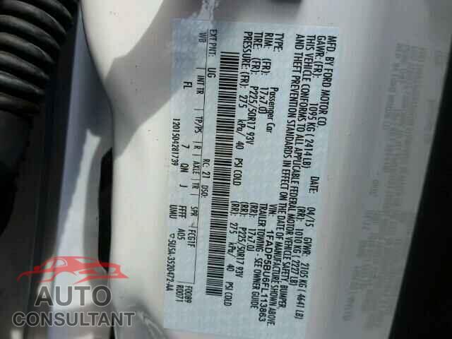 FORD CMAX 2015 - 1FADP5BU6FL113863