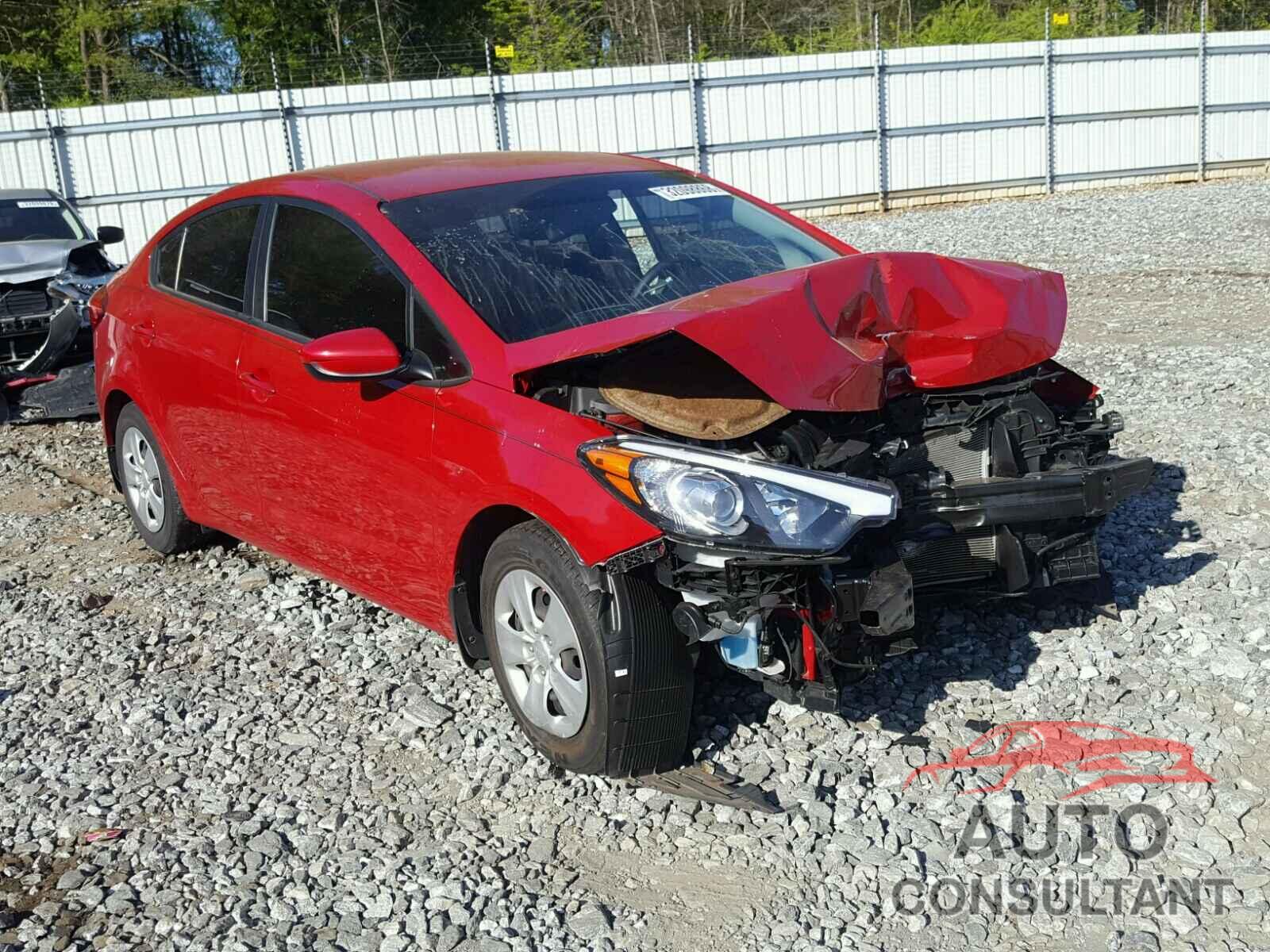 KIA FORTE 2016 - KNAFK4A64G5581978