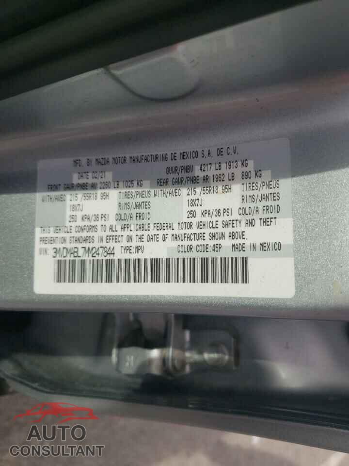 MAZDA CX30 2021 - 3MVDMABL7MM247844