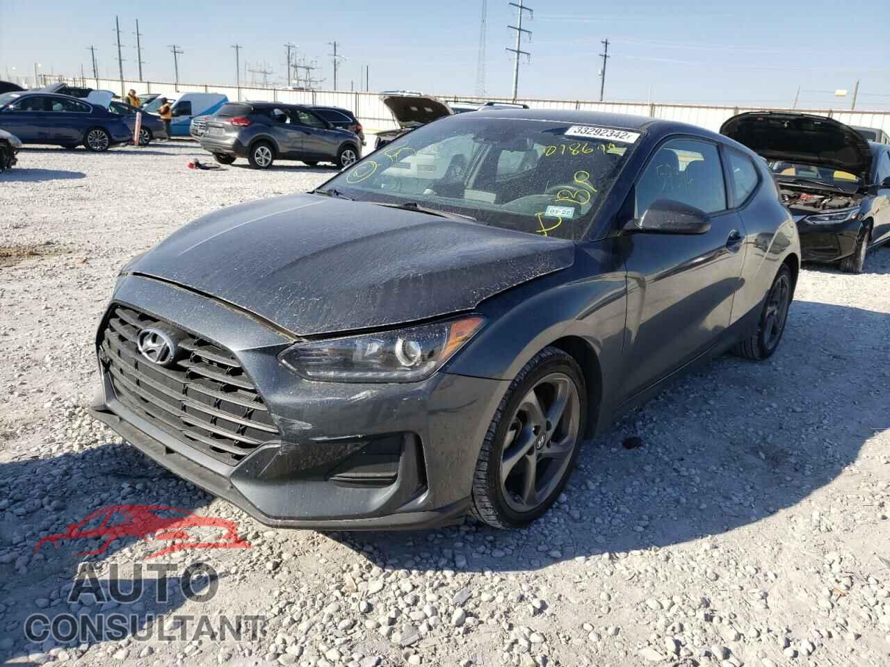 HYUNDAI VELOSTER 2019 - KMHTG6AF3KU018644