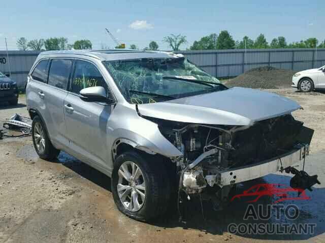 TOYOTA HIGHLANDER 2015 - 5TDJKRFH7FS223528