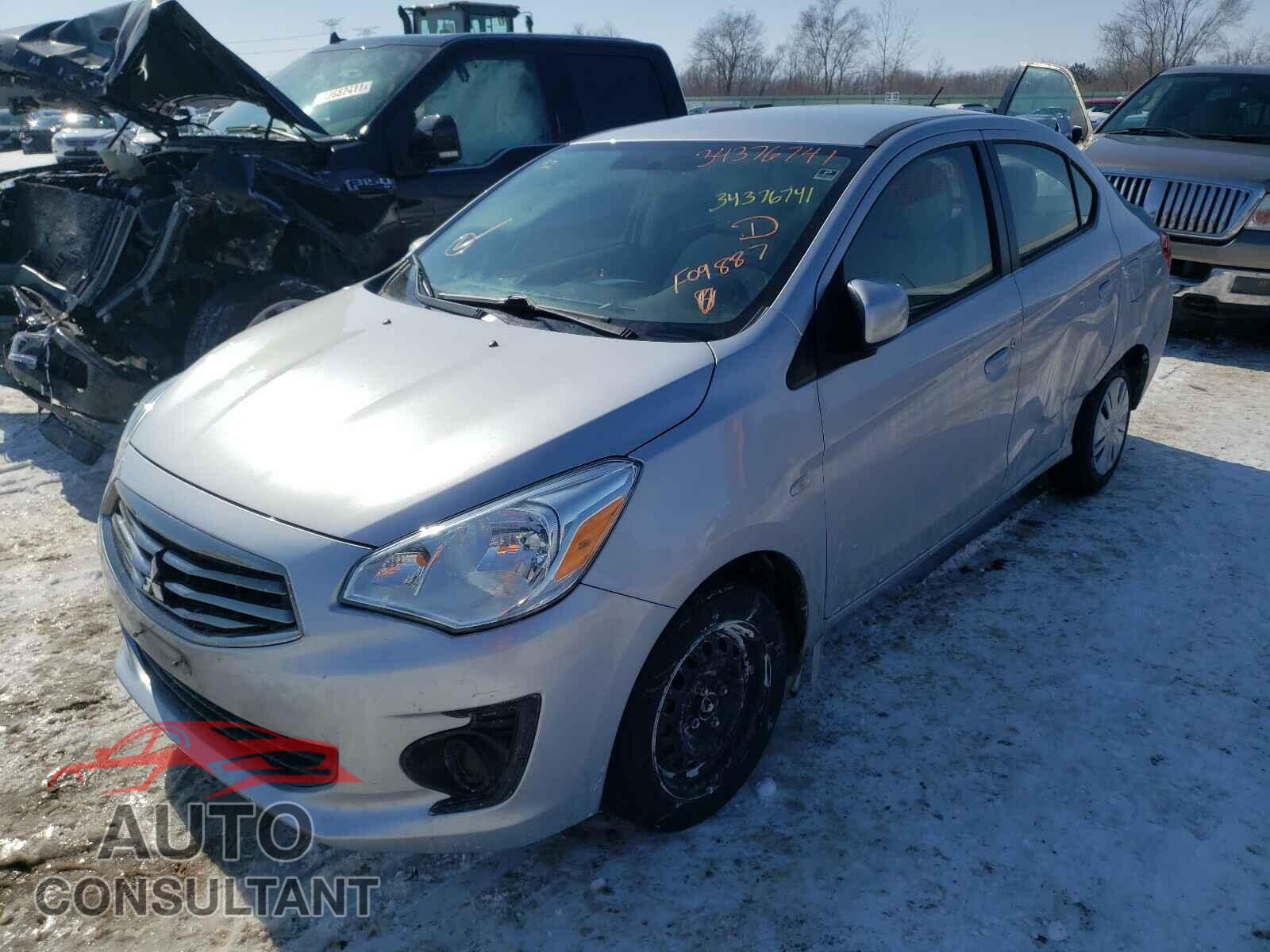 MITSUBISHI MIRAGE 2017 - ML32F3FJ0HHF09887