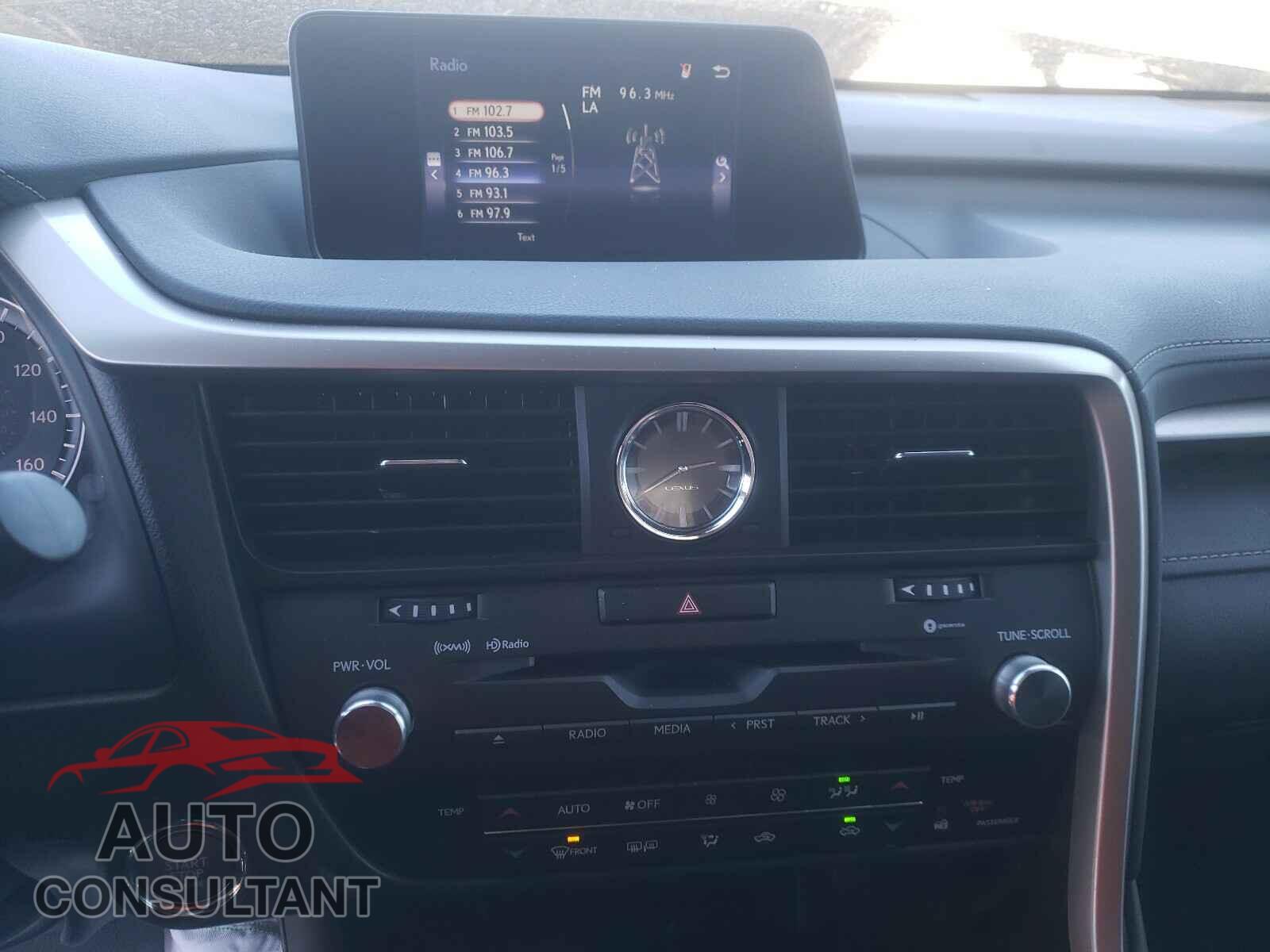LEXUS RX350 2017 - 2T2BZMCA5HC096490