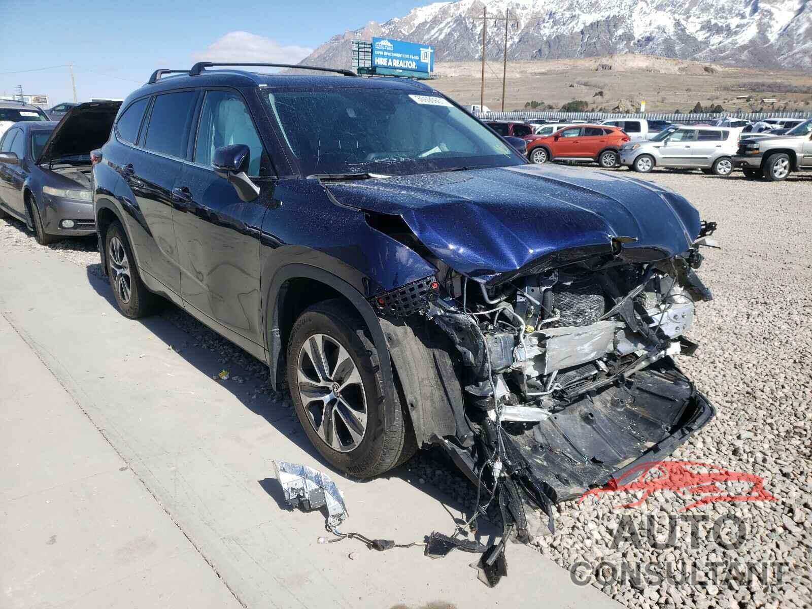 TOYOTA HIGHLANDER 2020 - 5TDHZRBH0LS005099