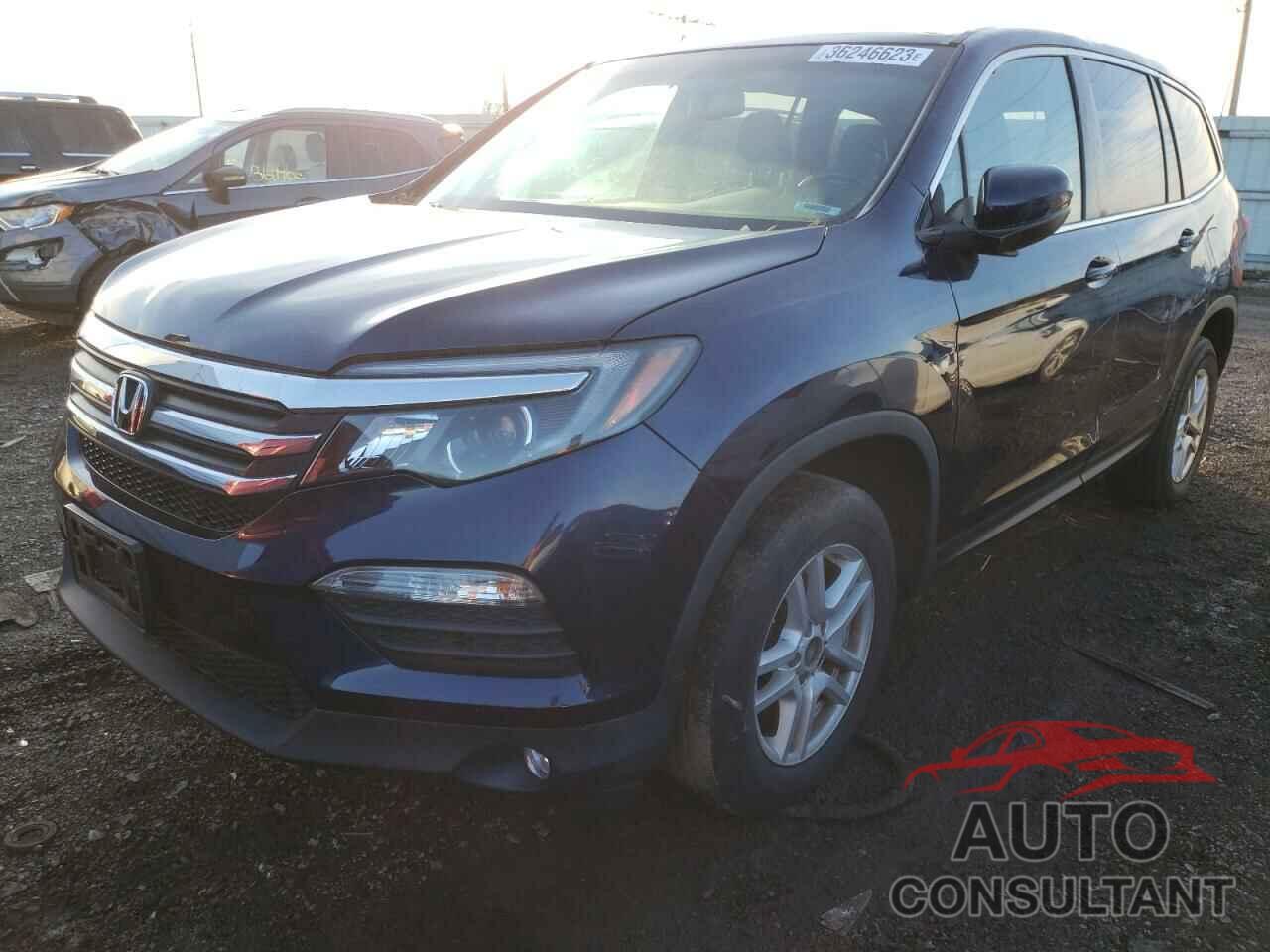 HONDA PILOT 2016 - 5FNYF6H58GB045123