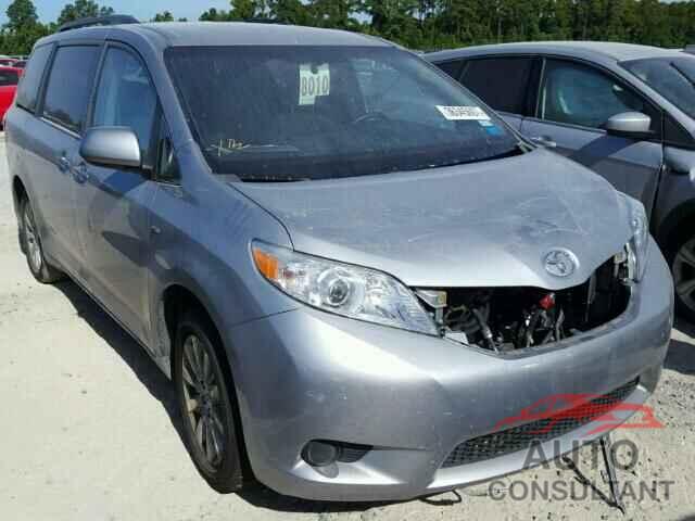 TOYOTA SIENNA 2017 - 5TDJZ3DC5HS159394