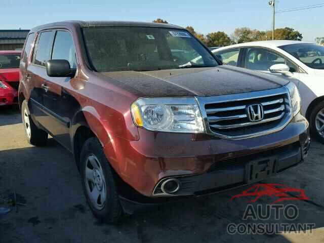 HONDA PILOT 2015 - 5FNYF4H29FB009613