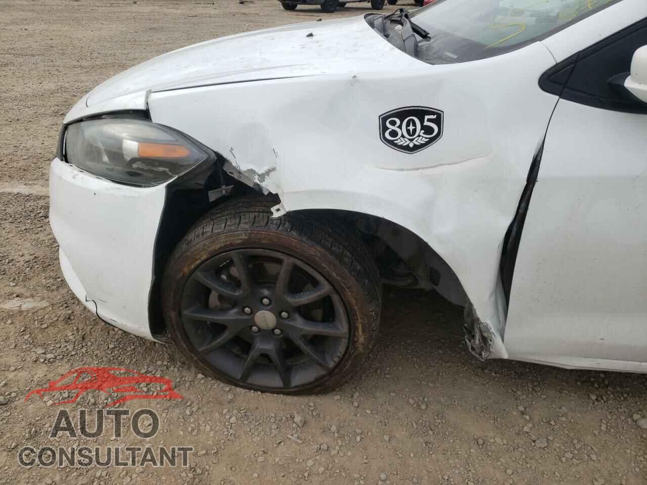 DODGE DART 2016 - 1C3CDFAA3GD592867